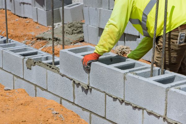Concrete Blocks Installation in Iowa City