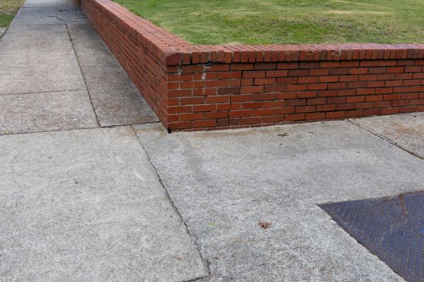 Brick Retaining Wall Repair in Iowa City